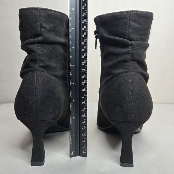 NWT Naturalizer Women's Tribute Black Slouchy Dress Booties - Picture 4 of 8